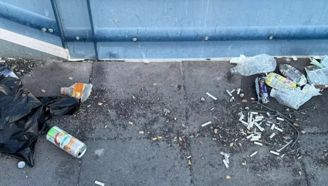 Van’daki üst geçitler çöpten geçilmiyor