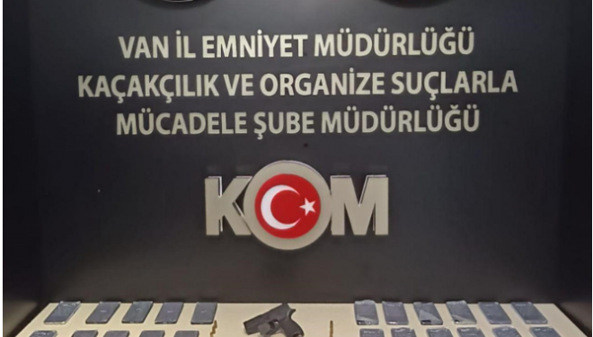 Van’da gümrük kaçakçılığı operasyonu