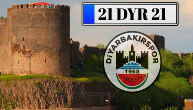 Van örnek oldu! Diyarbakırspor plakası satışta