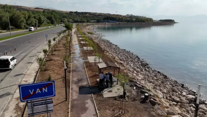 Van Gölü sahili,'Mesire alanı' projesi ile güzelleşecek