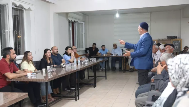 İpekyolu Belediyesi yönetimi Yalı Mahallesi sakinleriyle bir araya geldi