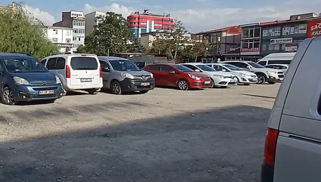 VASKİ eski hizmet binası arazisi otopark oldu