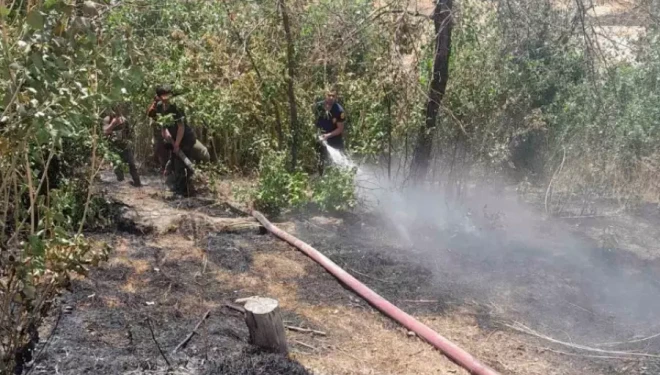 Başkale’de korkutan yangın
