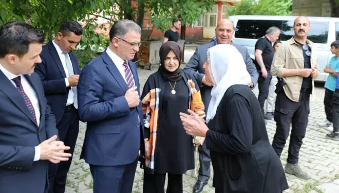 Vali Balcı'dan Bahçesaray'a ziyaret