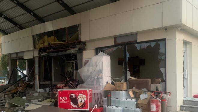 Petrol istasyonunda patlama: 1 yaralı