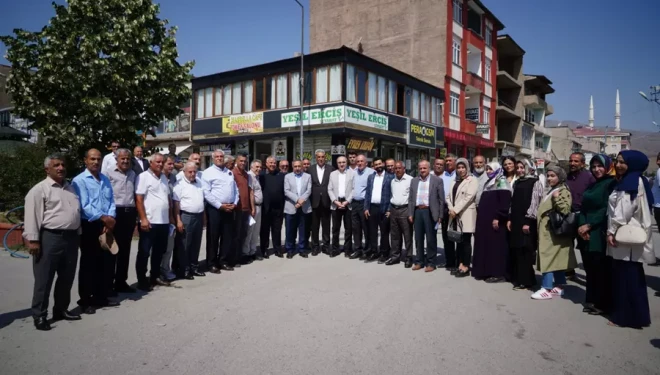 AK Parti Van teşkilatı ilçe ziyaretlerine devam ediyor