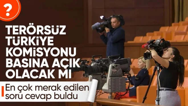 TBMM’de kurulacak olan 'süreç komisyonu' basına açık olacak mı?