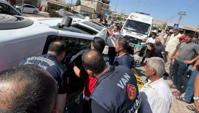 Van’da trafik kazası: 1 yaralı