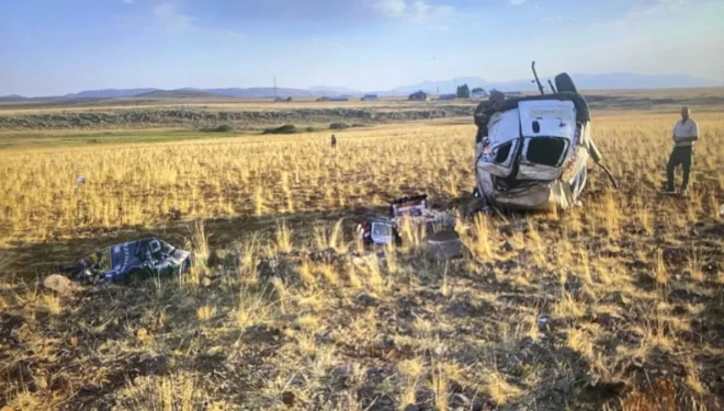 Erzurum’da feci kazada bir aile yok oldu: 3 ölü
