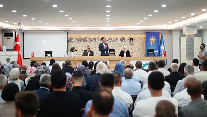 AK Parti Van İl Danışma Meclisi toplantısı gerçekleştirildi