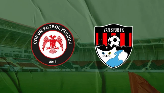 Çorumspor-Vanspor FK maçı saat kaçta, hangi kanalda?