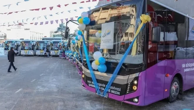 Van’da yeni bir otobüs hattı hizmete giriyor