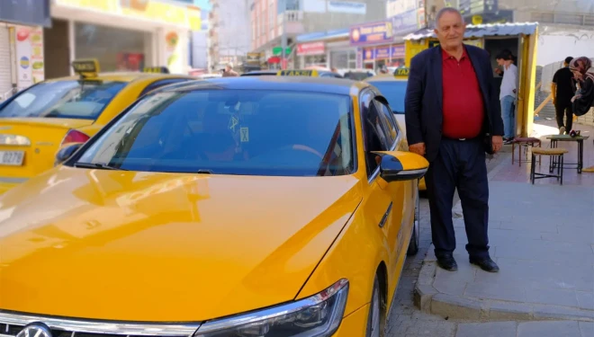 Van trafiği taksicilere iş yaptırmıyor