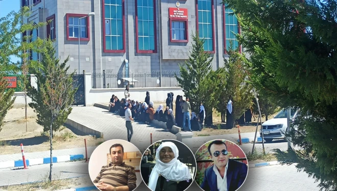 Gürpınar'da silahlı saldırıda ölen anne ve 2 oğlunun cenazeleri ailelerine teslim edildi