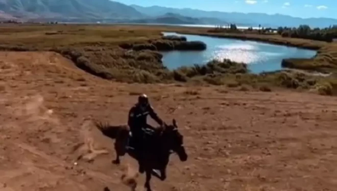Van’da atlı jandarma tarihi ve doğal alanlarda devriyede