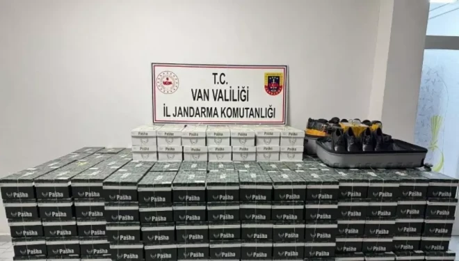 Van'da piyasa değeri 1 milyon olan 799 çift ayakkabı ele geçirildi