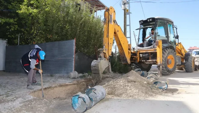 Edremit'te ulaşım altyapısı için hummalı çalışma 