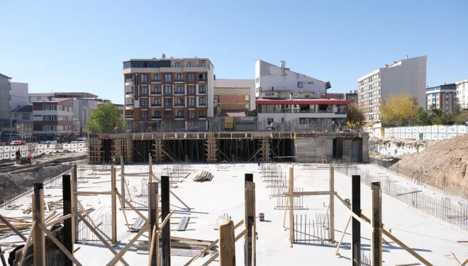 Hz. Ömer Camii inşaatında son durum