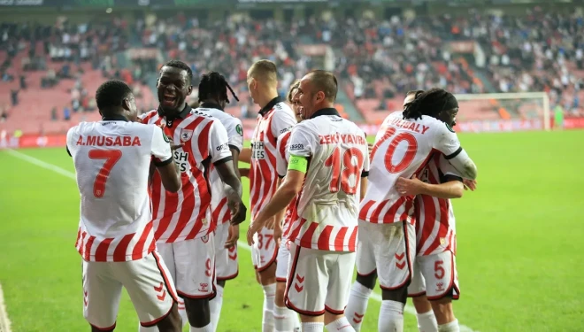 Samsunspor, Dinamo Kiev'e 3 attı