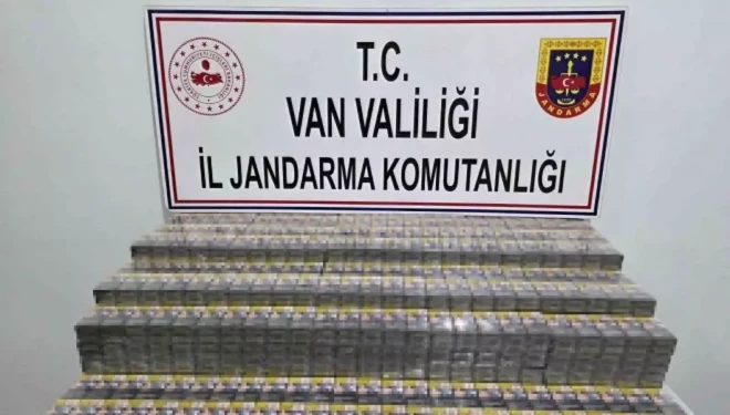 Van’da 2 bin 470 paket kaçak sigara ele geçirildi
