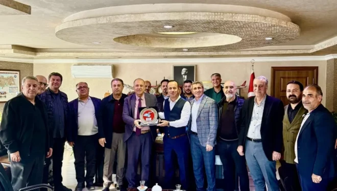 Kandaşoğlu'ndan, TÜRSAB Bölge Başkanı Özgökçe'ye ziyaret