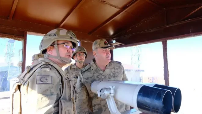 Tuğgeneral Avkıran’dan Başkale Güzeldere Karakolu'na ziyaret