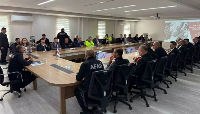 Van’da ’Kış mevsimi trafik tedbirleri’ toplantısı yapıldı