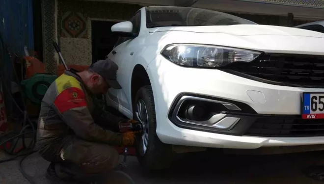 Kış lastiği zorunluluğu öncesi lastikçilerde yoğunluk