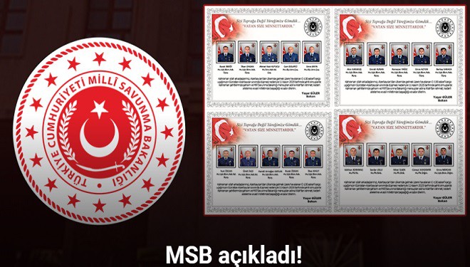MSB 20 askerin şehit olduğunu açıkladı