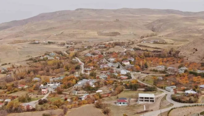 Van’da kartpostallık sonbahar manzaraları