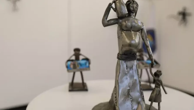 İpekyolu’nda Heykel Sergisi Sanatseverle Buluştu