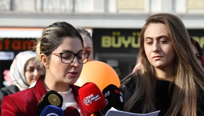 AK Partili kadınlar Van'dan seslendi: “Kadına şiddetle mücadelemiz devam edecek”