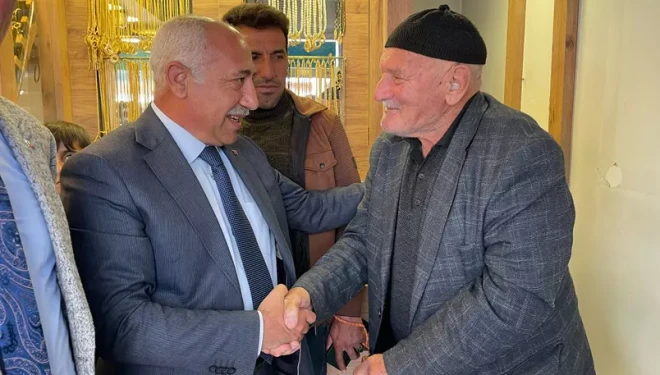 MHP Van İl Başkanı Güngöralp, Özalp ve Saray esnaflarını ziyaret etti