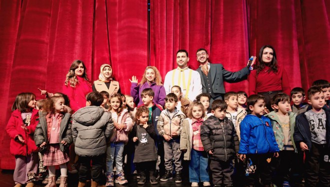 VBB kreş öğrencileri akrobasi gösterisi izledi