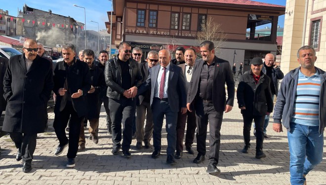 MHP Van İl Başkanı Güngöralp’ten Erciş esnafına ziyaret