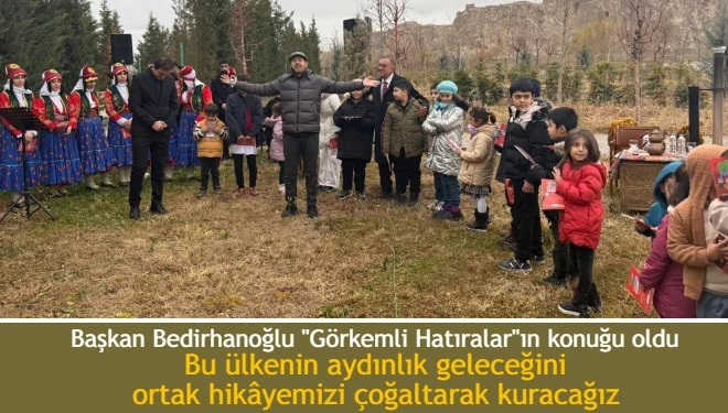 Bedirhanoğlu: Bu ülkenin aydınlık geleceğini, ortak hikâyemizi çoğaltarak kuracağız