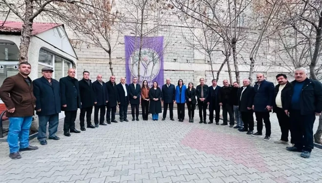 Van Şoförler Cemiyeti’nden DEM Parti'ye ziyaret