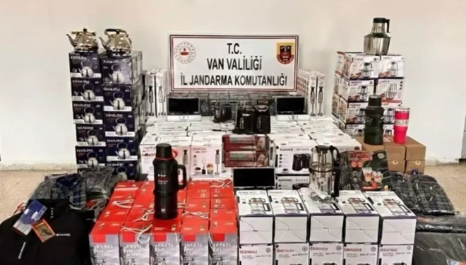 Van’da gümrük kaçakçılığı operasyonu