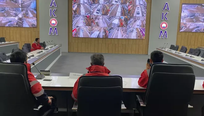 VBB kar yağışını AKOM'dan anlık takip ediyor