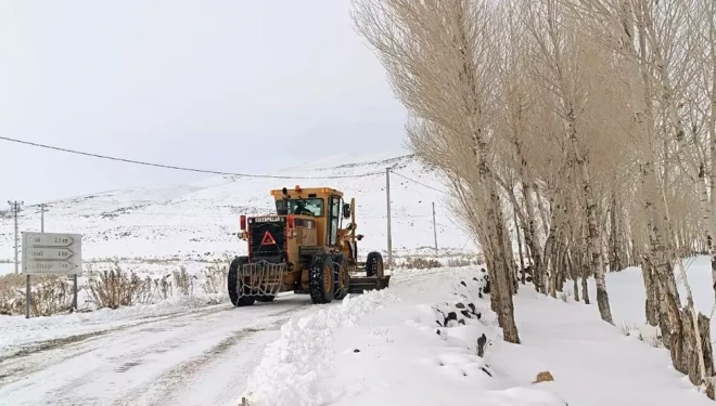 Van’da 389 yerleşim yerinin yolu kapalı
