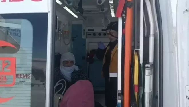 Diyaliz hastası karla kapanan yolda 3 saatlik çalışmayla hastaneye ulaştırıldı