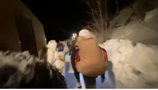 Ekipler KOAH ve kalp hastası kadın için seferber oldu