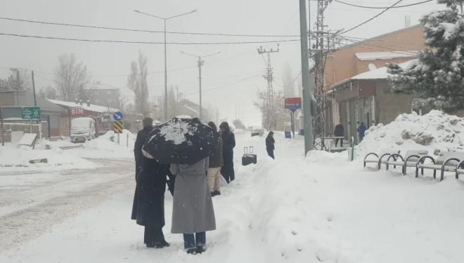 Van'da 90 yerleşim yerinin yolu kardan kapandı