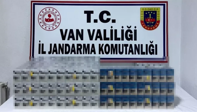 Kapıköy’de bin 500 paket kaçak sigara ele geçirildi