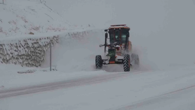 Van’da kardan dolayı kapanan 287 yoldan 89’u açıldı