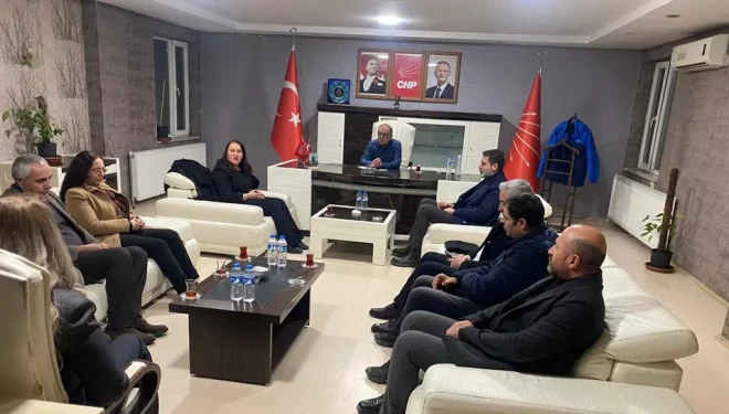 CHP Van İl Başkanlığı’nda DEM Parti Heyeti Ağırlandı