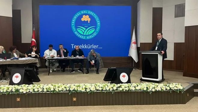 Çenberlitaş, Türkiye Merkez Bal Üreticileri Birliği Genel Başkanlığına Yeniden Seçildi