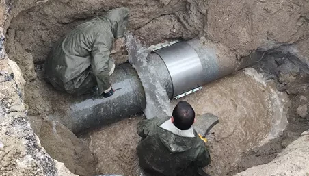 Erciş Yukarı ve Aşağı Işıklı Mahallelerini Besleyen 500’lük Ana Hat Onarıldı