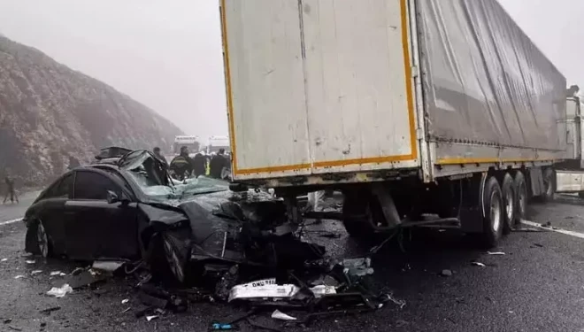 Gazinantep'teki zincirleme kazada Vanlı Akdağ'da yaşamını yitirdi