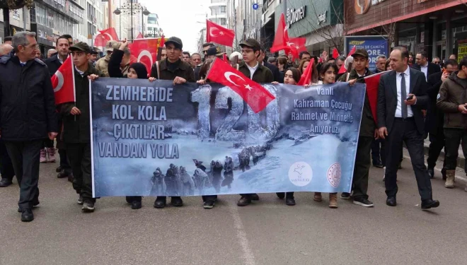 Van’da donarak şehit olan 120 kahraman çocuk unutulmadı